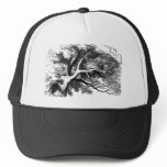 The cheshire cat trucker hat