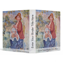 The Child At The Breast (Maternity), 3 Ring Binder