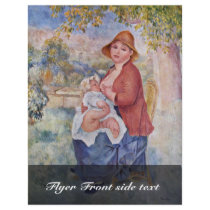 The Child At The Breast (Maternity), Personalized Flyer