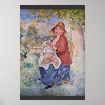 The Child At The Breast (Maternity), Poster