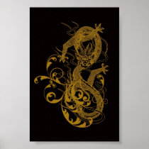 The Chinese year of the dragon 2012 Posters
