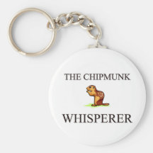 The Chipmunk Whisperer Keychain