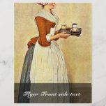 The Chocolate Girl (Miss Baldauf),  By Liotard Jea Flyer