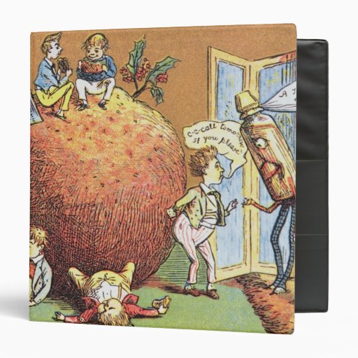 The Christmas Pudding Vinyl Binder