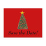 The Christmas Tree, Save the Date! Post Card