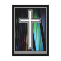 The Church Window - Original Art Print Canvas Stretched Canvas Prints