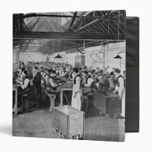 The cigar manufacturing departments vinyl binders