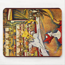 The Circus By Seurat Georges Mousepad