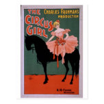 The Circus Girl Vintage Theatre Postcards