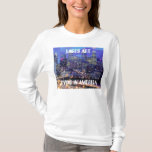 THE CITY 1, LAGOS ART , LIVING IN AMERICA t-shirts