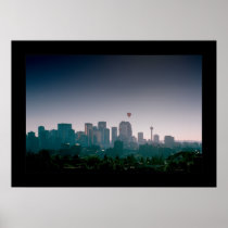 The City of Calgary w/ Balloons Poster