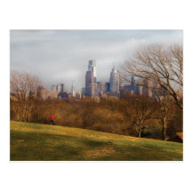 The city of Philadelphia Postcard