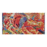 The City Rises By Boccioni Umberto photo cards