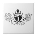 The Claddagh (Black) Tiles