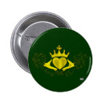 The Claddagh (Gold) buttons