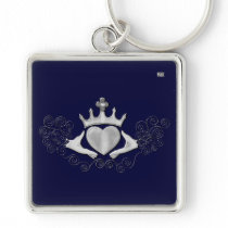 The Claddagh (Silver) Keychains