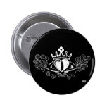 The Claddagh (White) buttons