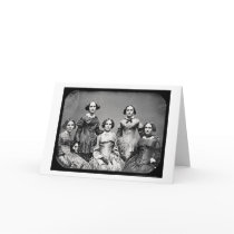 The Clark Sisters Daguerreotype 1845 Greeting Card
