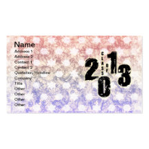 THE CLASS OF 2013 BUSINESS CARD TEMPLATES