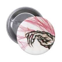 The Claw Pinback Buttons