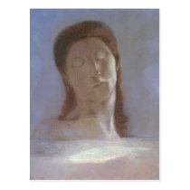 The Closed Eyes, 1890 postcards