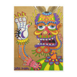 The Clown is a Wiseman in Disguise  Postcard