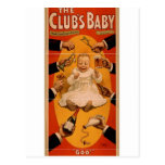 The Club's Baby, 'Goo!' Retro Theatre Post Cards