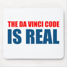 THE CODE IS REAL MOUSEPAD