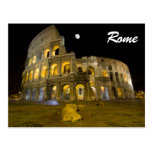 The Colosseum by Night Postcards