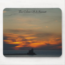 The Colours Of A Sunset Mousepads