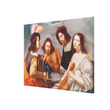 The Concert 2 Stretched Canvas Print