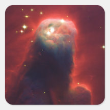 The Cone Nebula Christmas Tree Cluster NGC 2264 Square Sticker
