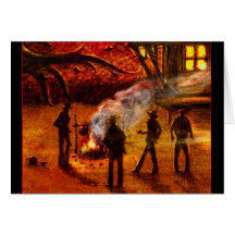'The Conference' greeting card