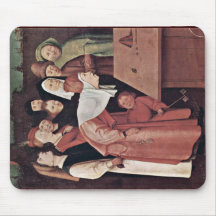 The Conjurer Detail. By Hieronymus Bosch Mousepad