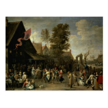 The Consecration of a Village Church, c.1650 Postcards