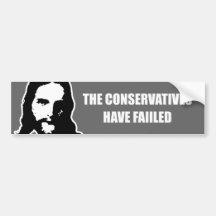 The Conservatives have failed Bumper Sticker