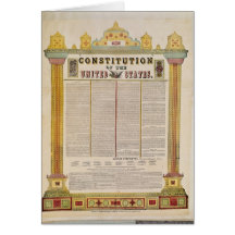 The Constitution of the United States of America Card