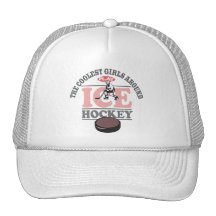 The Coolest Girls Around Play Ice Hockey Hats