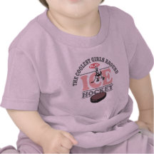 The Coolest Girls Around Play Ice Hockey Shirts
