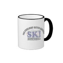 The Coolest Guys Around Ski Downhill Mugs