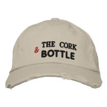 THE CORK & BOTTLE EMBROIDERED HATS