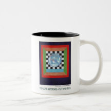 The Cosmic Gameboard--Play Your Peace Coffee Mugs