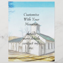 The Country Chapel Flyer