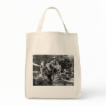 The Country Stile ~ Vintage 1859 Daguerre Photo Tote Bags