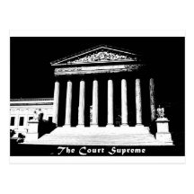 The Court Supreme Post Card