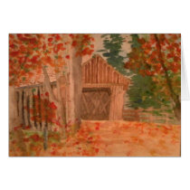 The Covered Bridge cards