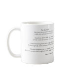 The Cow Path and Poem Coffee Mug