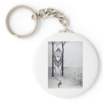 The Cowardly Lion Keychain