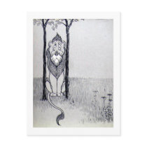 The Cowardly Lion Postcard