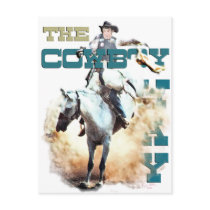 The Cowboy Way -rodeo gifts & tees Post Cards